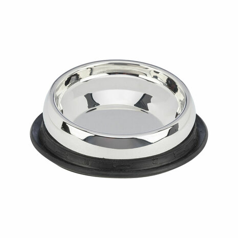 Voerbak voor honden Trixie Ø 19 cm 250 ml Grijs Natuurlijk rubber 1