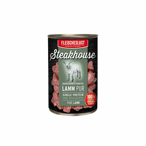 Natvoer Fleischeslust Pure 800 gr Lam 1