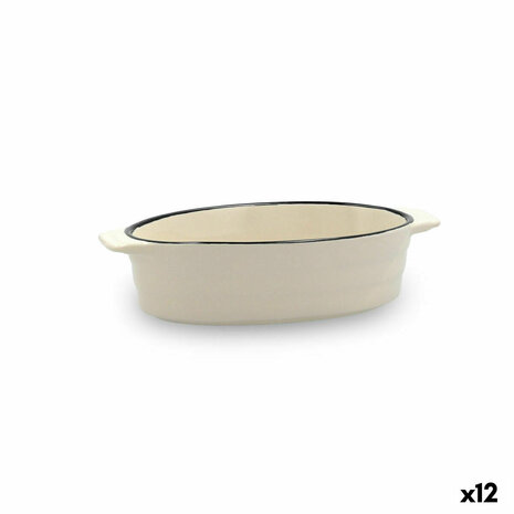 Sauspan Quid Cocco Wit Keramisch 19 x 10,5 x 5 cm (12 Stuks) (Pack 12x) 2