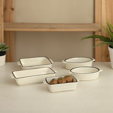 Sauspan Quid Cocco Wit Keramisch 19 x 10,5 x 5 cm (12 Stuks) (Pack 12x) 3