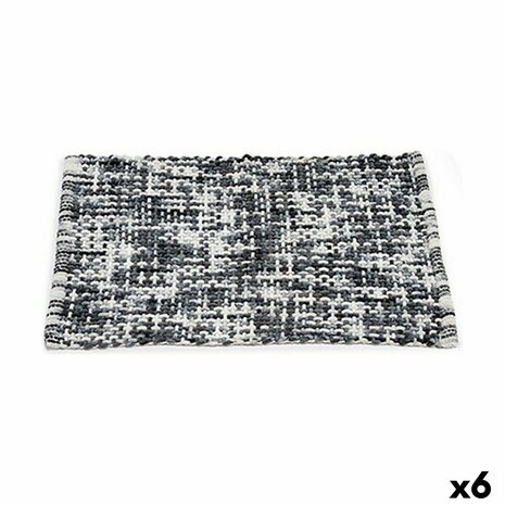 Antislipmat voor in de douche Berilo ITEM NO.11 RUGS Donker grijs 50 x 80 cm (6 Stuks) 1
