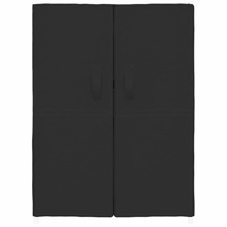 Schoenenkast 60x30x90 cm stof zwart 3