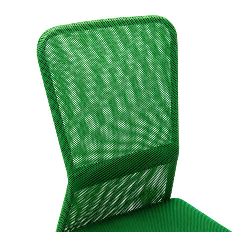 Kantoorstoel 44x52x100 cm mesh stof groen 5