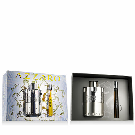 Parfumset voor Heren Azzaro Wanted Eau de Parfum EDP 2 Onderdelen 1