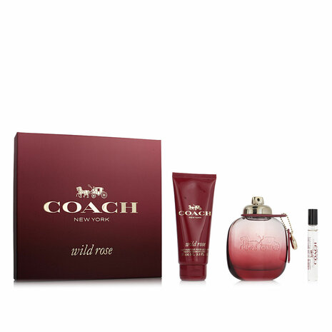 Parfumset voor Dames Coach Wild Rose EDP 3 Onderdelen 1