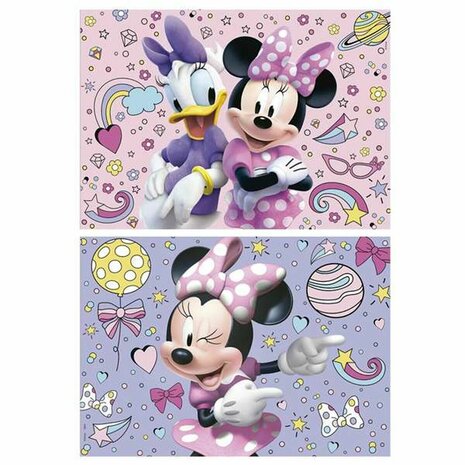 Set van 2 Puzzels Educa Minnie Mouse 48 Onderdelen 2