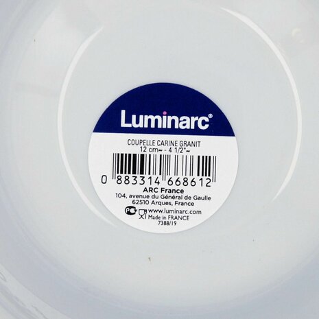 Ovenschaal Luminarc P4025 Wit Glas (20 cm) 2