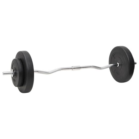 Halterset met gewichten 60 kg 3