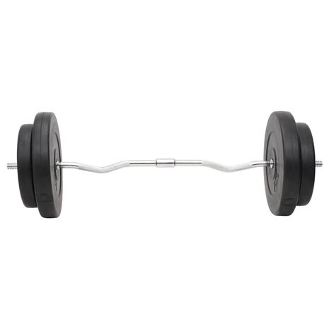 Halterset met gewichten 120 kg 3