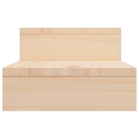 Monitorstandaard (52-101)x22x14 cm massief grenenhout 8