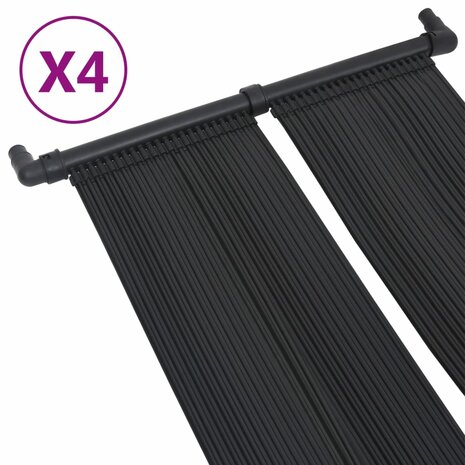 Solarverwarmingspanelen voor zwembad 4 st 80x310 cm 2
