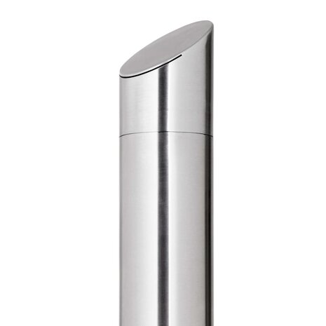 Buitendouche met bruine basis 225 cm roestvrij staal 9