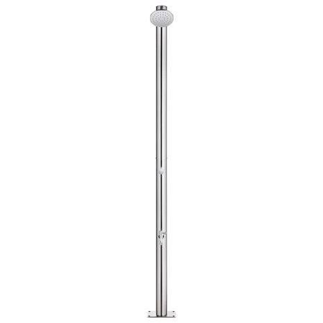 Buitendouche 215 cm roestvrij staal  3