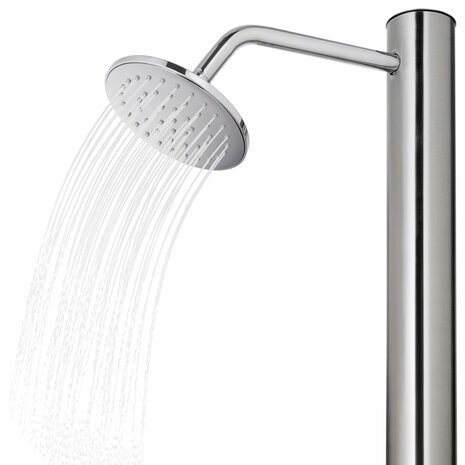 Buitendouche 215 cm roestvrij staal  7
