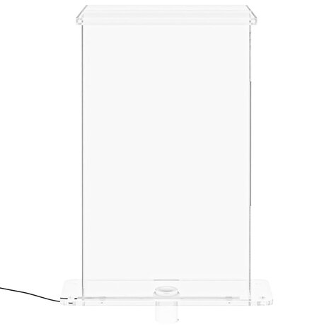 Zwembadfontein met RGB LED&apos;s 51 cm acryl 8