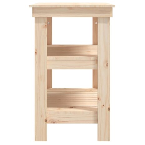 Werkbank 78,5x50x80 cm massief grenenhout 6