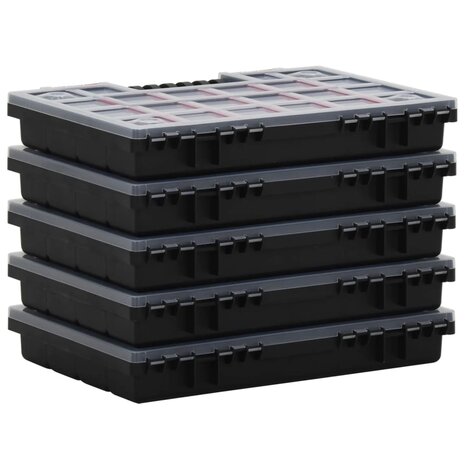 Assortimentsdozen 5 st 34,5x25x5 cm polypropeen 4