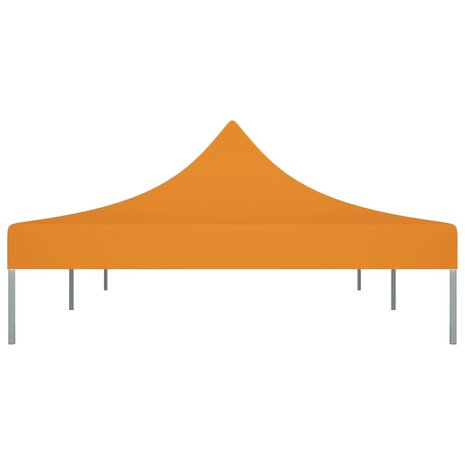 Partytentdak 270 g/m² 6x3 m oranje 4