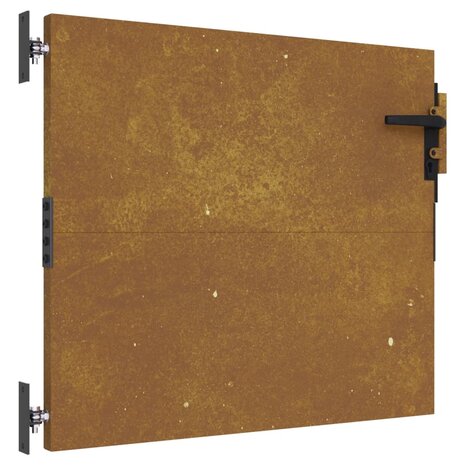 Poort 85x100 cm cortenstaal 2
