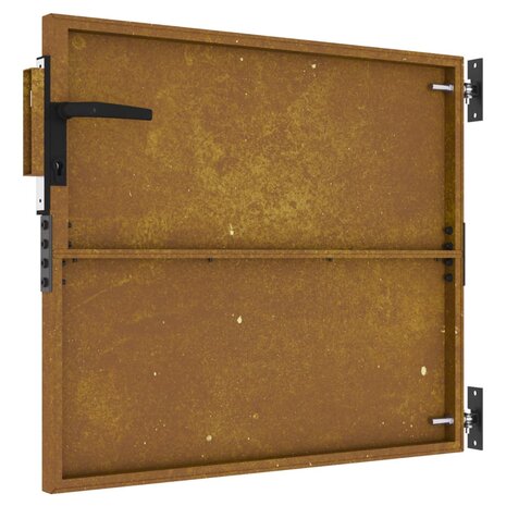 Poort 85x100 cm cortenstaal 6