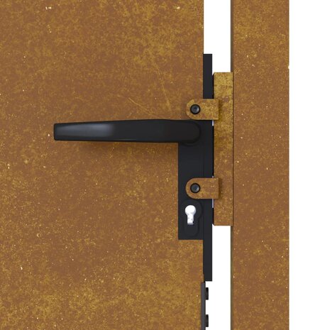 Poort 105x80 cm cortenstaal 7