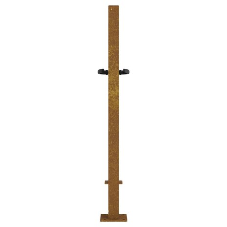 Poort 105x105 cm cortenstaal 5