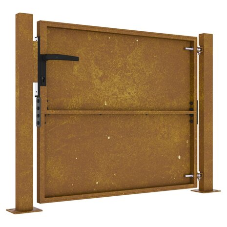Poort 105x105 cm cortenstaal 6