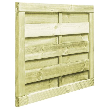 Poort 100x75 cm geïmpregneerd grenenhout groen 3