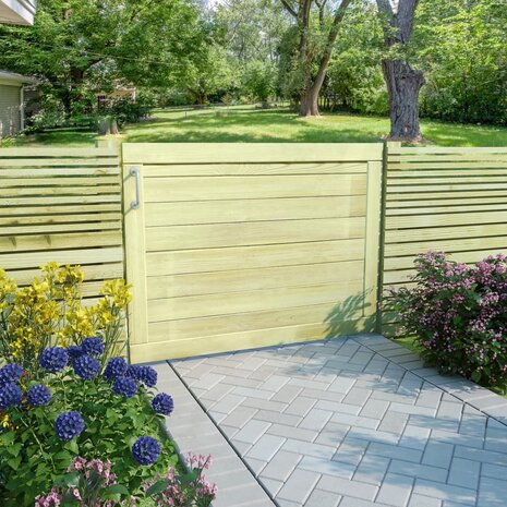 Poort 75x100 cm geïmpregneerd grenenhout 1