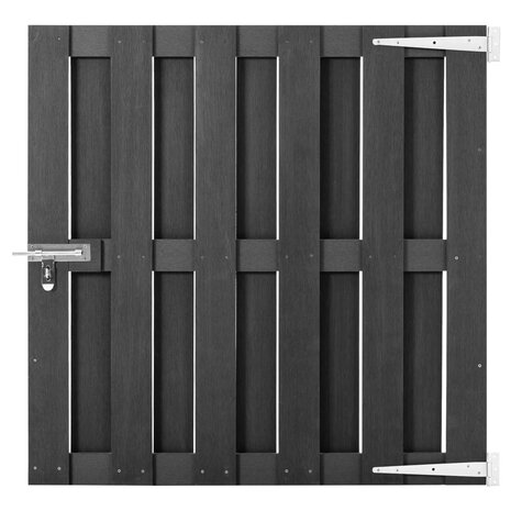 Poort 100x100 cm HKC grijs 1