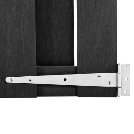 Poort 100x100 cm HKC grijs 5