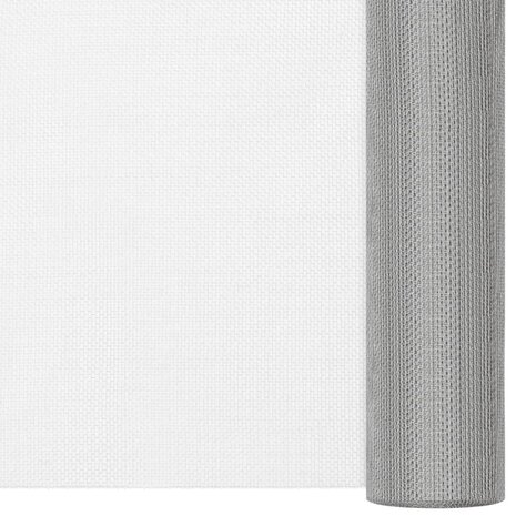 Gaas 60x1000 cm roestvrij staal zilverkleurig 2