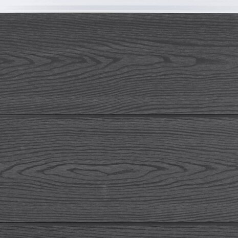 Schuttingpaneelset 699x186 cm HKC grijs 5