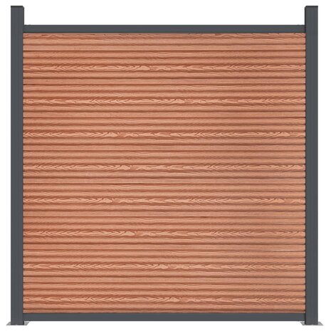 Schuttingpaneel 1045x186 cm HKC bruin 5