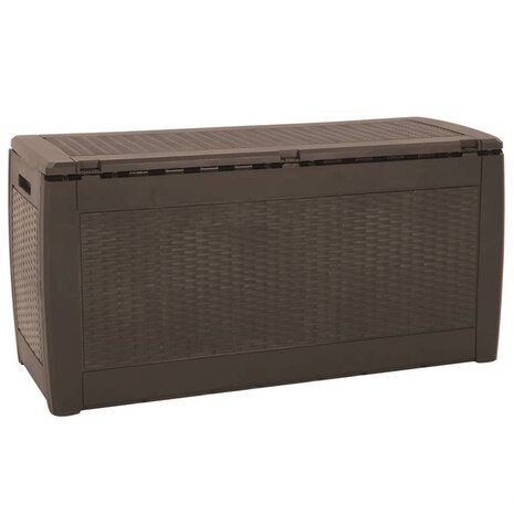 Tuinbox 119x48x60 cm polypropeen bruin 3