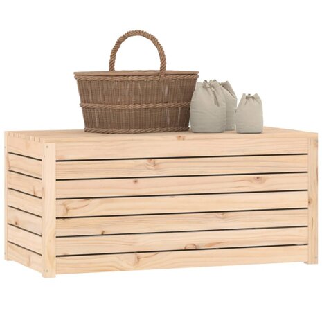 Tuinbox 101x50,5x46,5 cm massief grenenhout 4