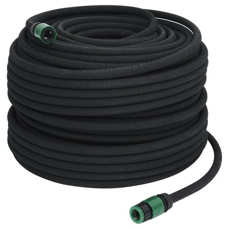 Druppelslang 0,6&apos;&apos; 100 m rubber zwart 2