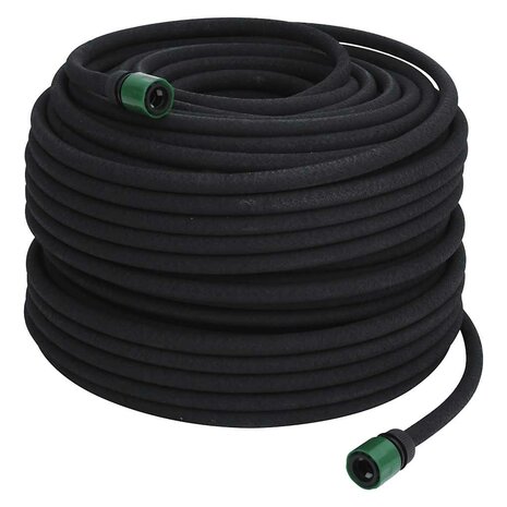 Druppelslang 0,6&apos;&apos; 100 m rubber zwart 2