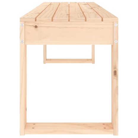 Tuinbank 110x38x45 cm massief grenenhout 4
