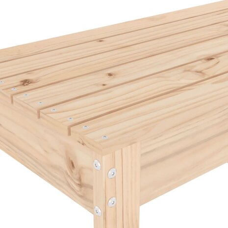 Tuinbank 110x38x45 cm massief grenenhout 6