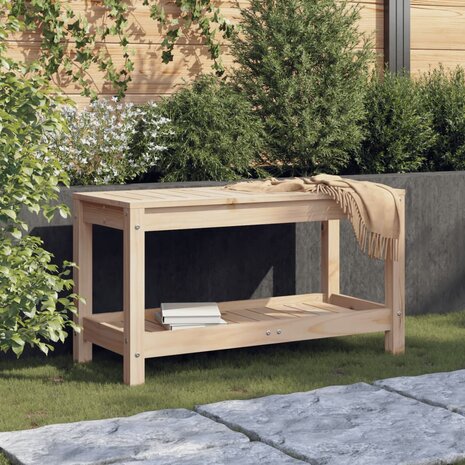 Tuinbank 82,5x35x45 cm massief grenenhout 1