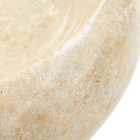 Gootsteen 40x12 cm marmer crème 6