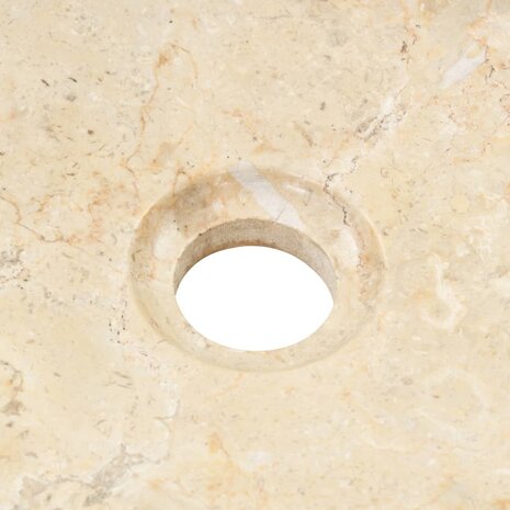 Gootsteen 40x12 cm marmer crème 7