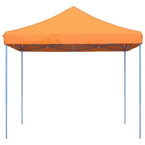 Partytent inklapbaar pop-up 292x292x315 cm oranje 3