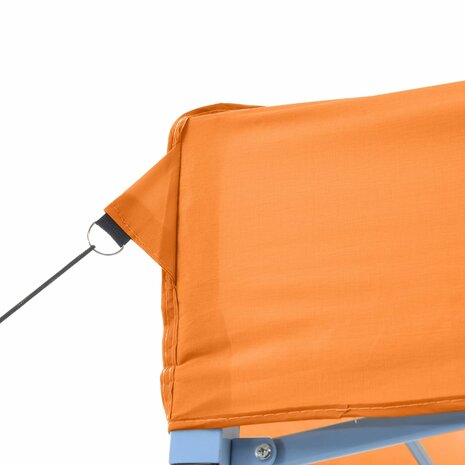 Partytent inklapbaar pop-up 292x292x315 cm oranje 7