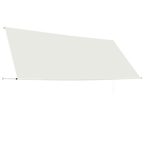 Luifel uittrekbaar 350x150 cm crème 4
