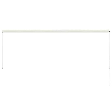 Luifel uittrekbaar 350x150 cm crème 5