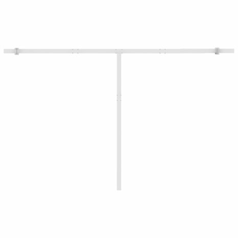 Luifel vrijstaand automatisch 450x300 cm blauw en wit 9