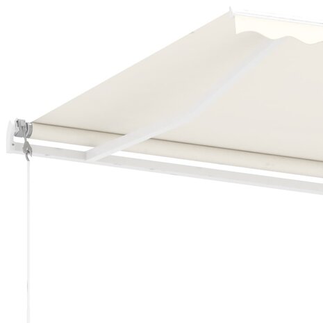 Luifel vrijstaand automatisch 400x350 cm crèmekleurig 7