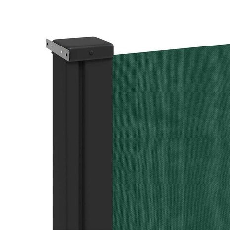 Windscherm uittrekbaar 117x300 cm donkergroen 7